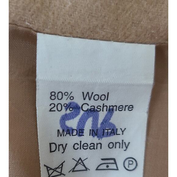 TSE SAY Wool & Cashmere A-Line Camel Skirt Women's SZ 31 Waist Made in Italy - Picture 8 of 10